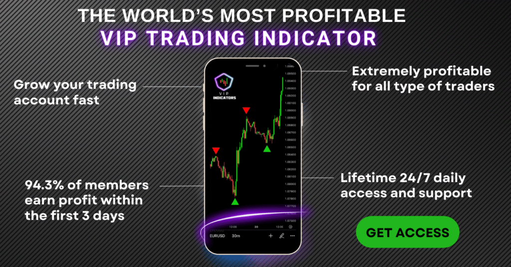 VIP Indicator Tradingview – World’s #1 profitable trading tool. Easy to use, 93% win rate, works on all markets 24/7